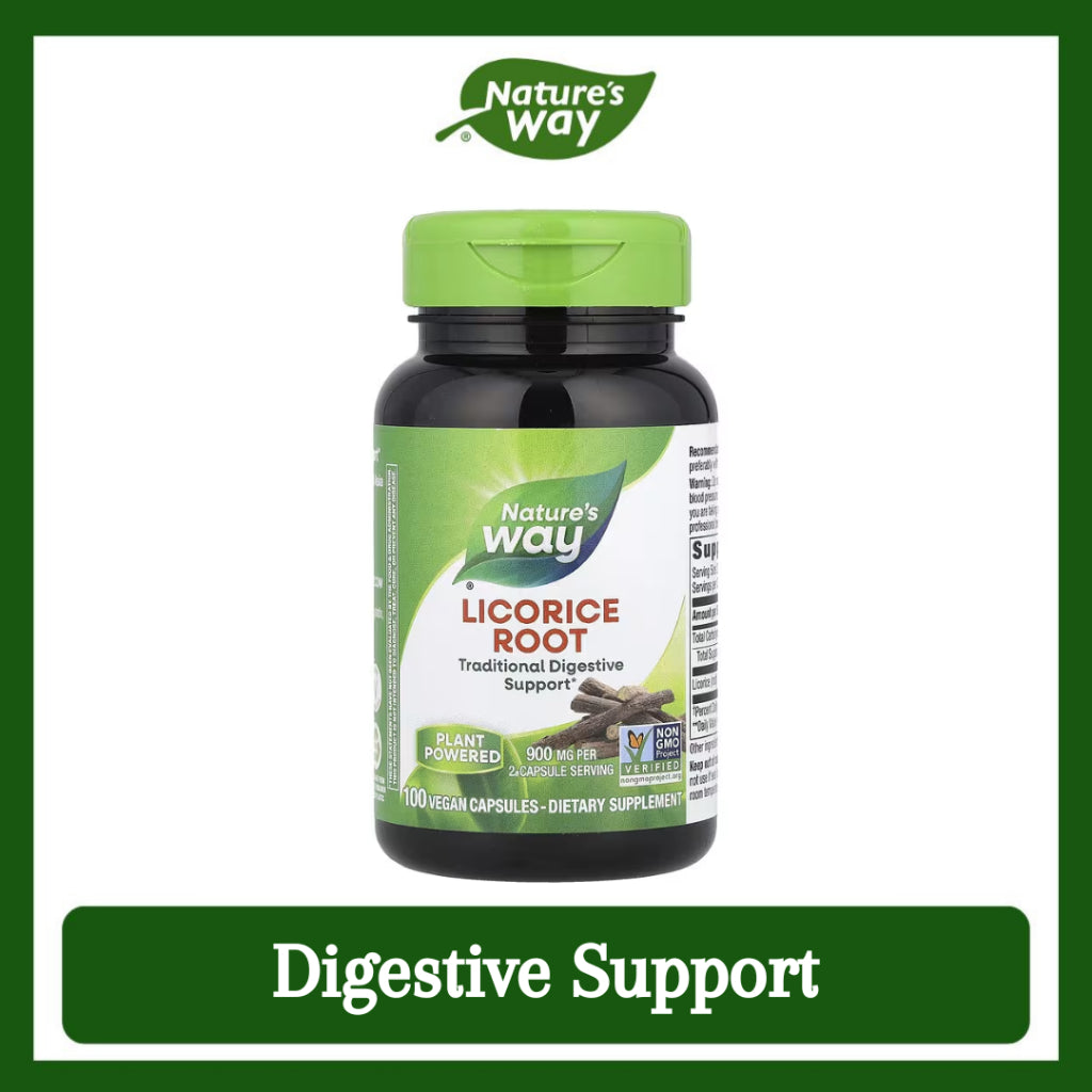 Nature's Way, Licorice Root ( Digestive Health & Respiratory Support )
