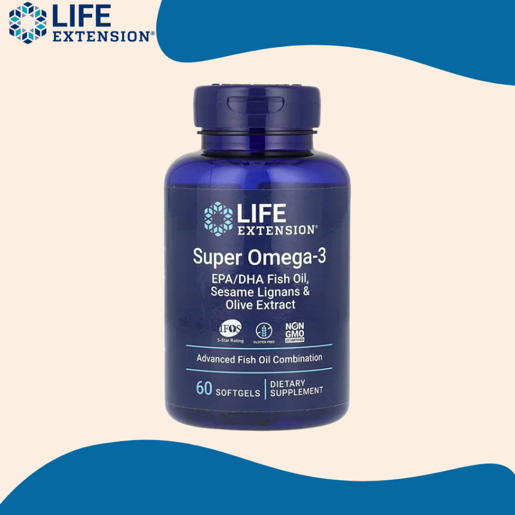 Life Extension, Super Omega-3 Softgels ( Supports Heart Health & Healthy Brain Function )