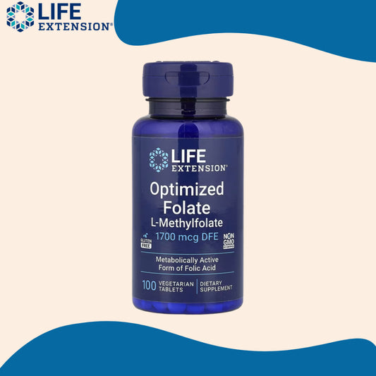 Life Extension, Optimized Folate ( Supports Cardiovascular Health & Cognitive Function )