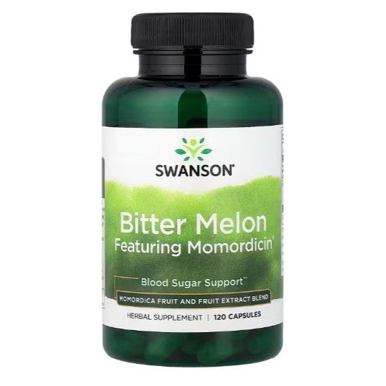 NaturalSolutions | Swanson, Bitter Melon Featuring Momordicin, Full Spectrum Blood Sugar Support