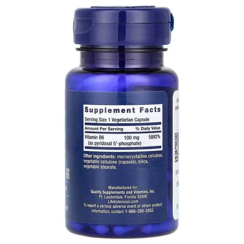 Life Extension, Pyridoxal 5'-Phosphate Caps ( Supports Cardiovascular Health & Nerve Function )