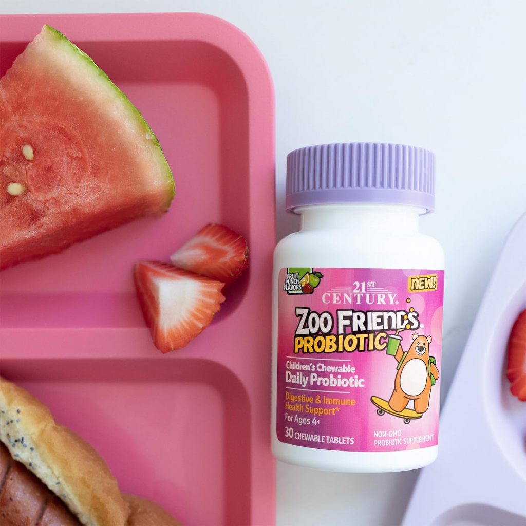 LittleSunshine | 21st Century, Zoo Friends, NaturesPlus, Kids Probiotic, Immune & Digestive Health