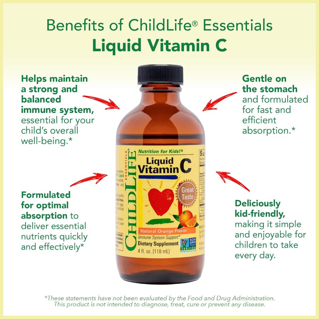 LittleSunshine | ChildLife Essentials, Vitamin D3, Natural Berry, Liquid Vitamin C, Natural Orange