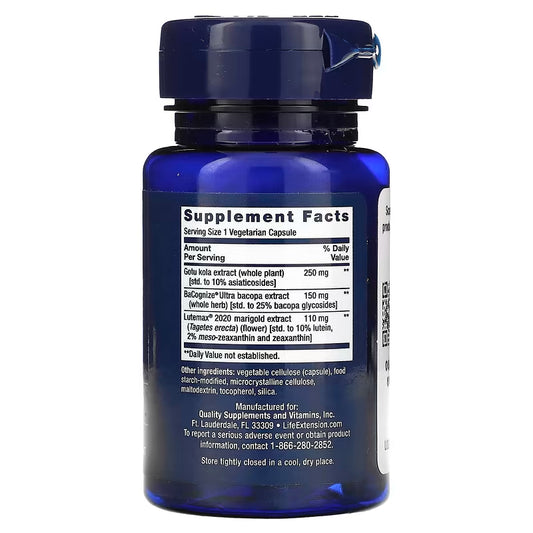 Life Extension, Quick Brain Nootropic ( Enhances Mental Alertness and Processing Speed )