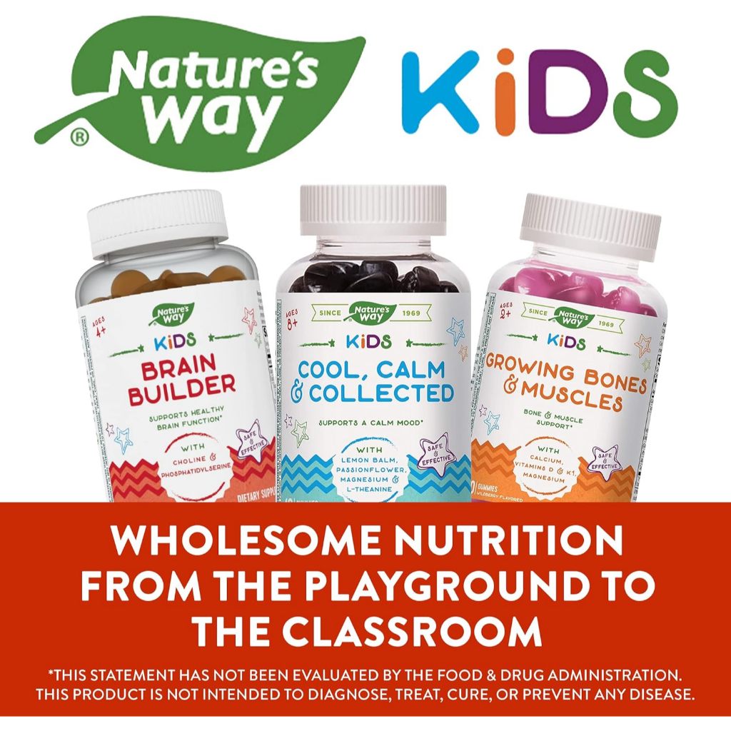 Nature's Way, Kids Brain Builder ( Children's Brain & Cognitive Support )