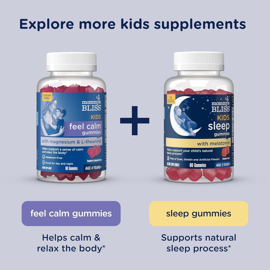 LittleSunshine | Mommy's Bliss, Kids Sleep Liquid with Melatonin, Age 3 Years+, Natural Grape,