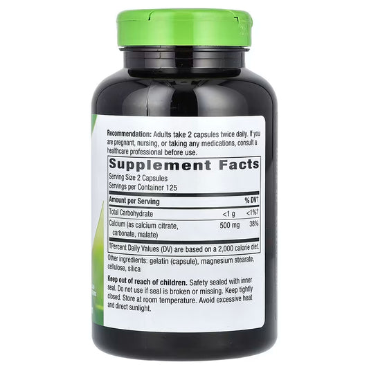 Nature's Way, Calcium Citrate ( Bone Health Support & Supports Healthy Teeth )