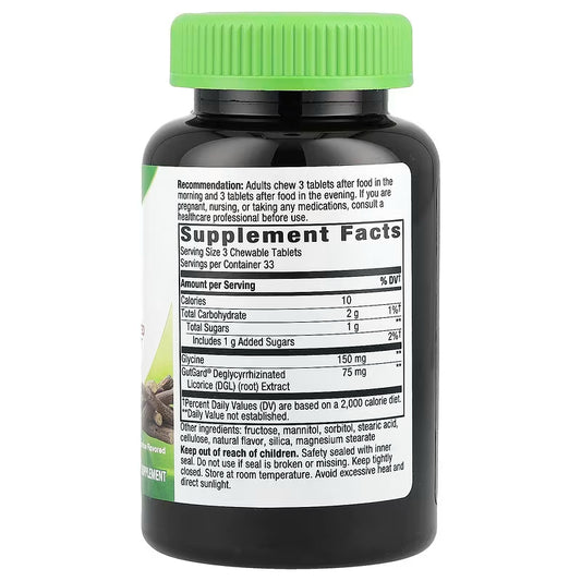 LowCostPH | Nature's Way, DGL ( Soothes the Stomach Lining & Immune Support )