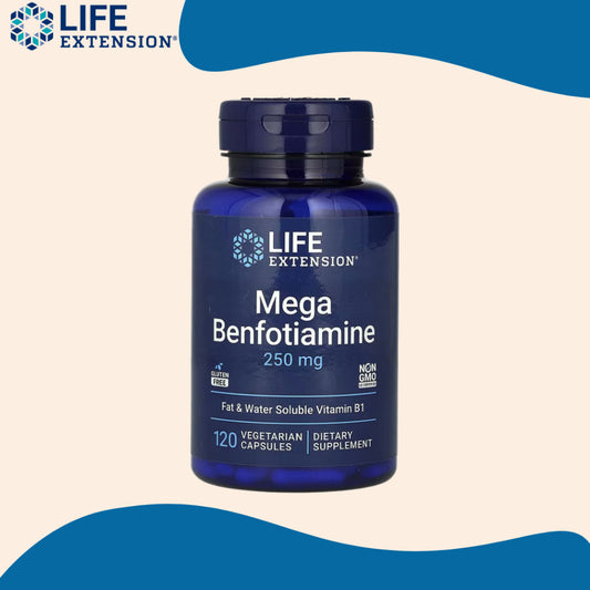 Life Extension, Mega Benfotiamine ( Supports Healthy Glucose Metabolism )