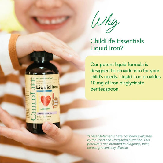 LittleSunshine | ChildLife Essentials, Liquid Iron, Berry, Zinc Plus™, Natural Mango Strawberry