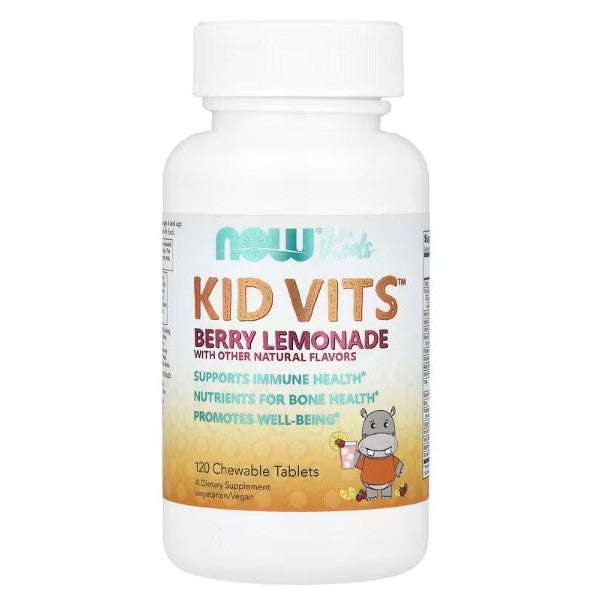 LittleSunshine | NOW Foods, Kids, Kid Vits Berry Lemonade, Grape, Orange, Supports Immune Health