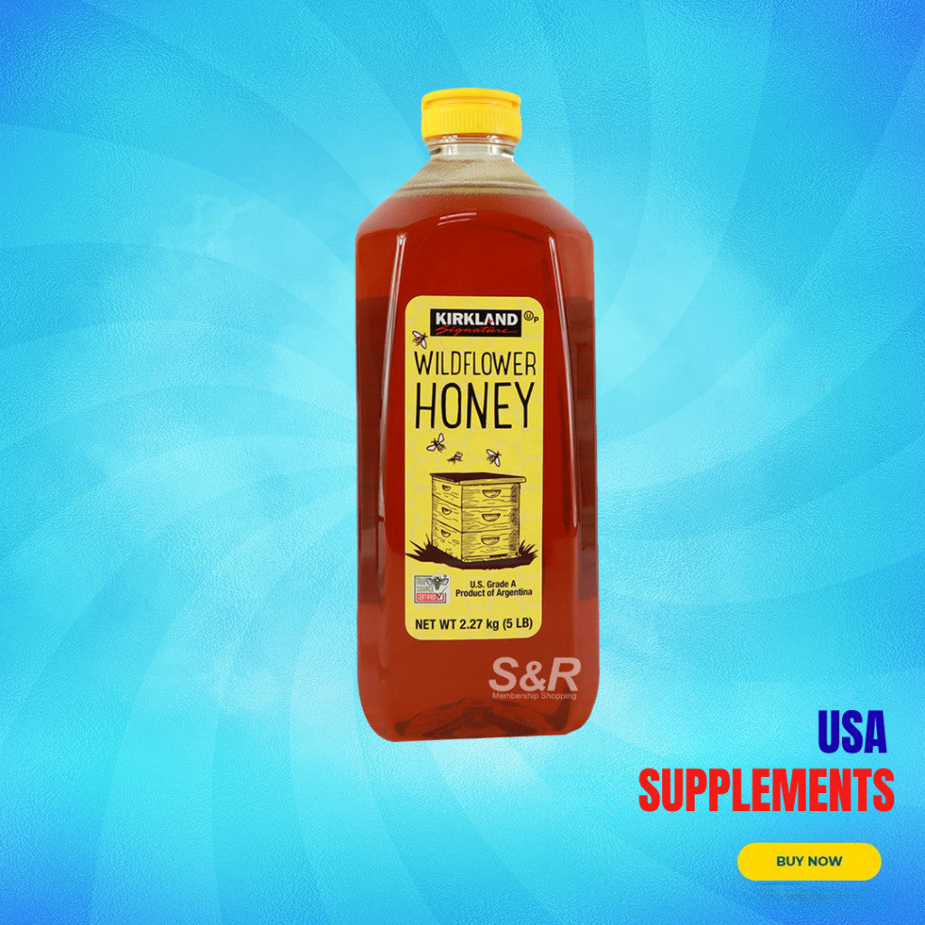 USA Supplements | Kirkland Signature, Wildflower Honey 5 Lbs