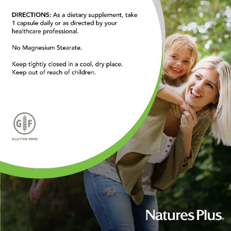 LowCostPh | NaturesPlus, GI Natural Probiotic Mega, 120 Billion CFU, Men, Women,60 Billion, Kids,