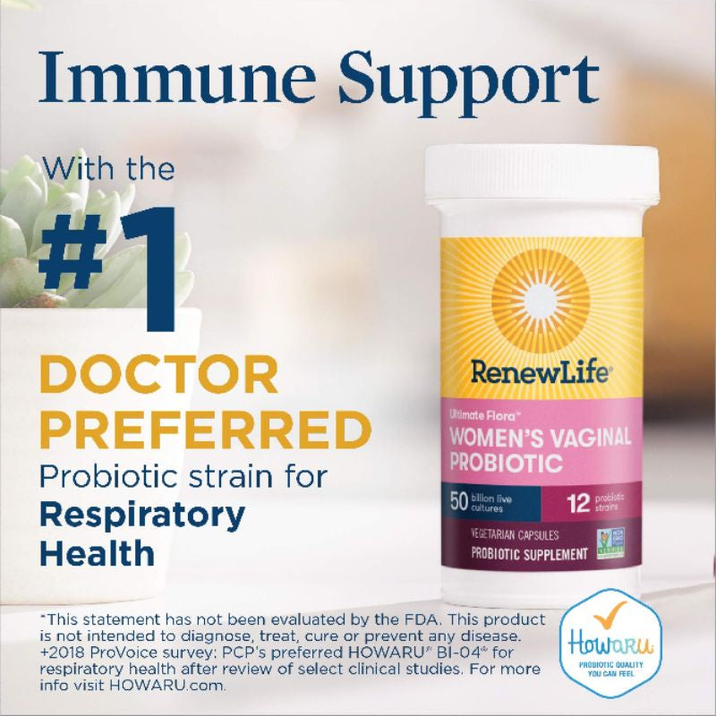 Low Cost PH | Renew Life, Women's Care Probiotic, 50 Billion CFU, 30Caps, Digestive & Immune Health
