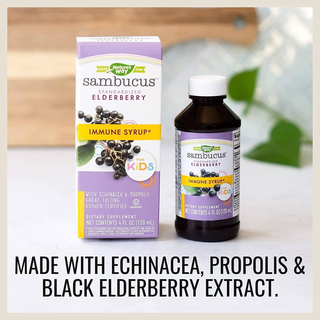 USA Onhand | Nature's Way, Sambucus for Kids & Adult