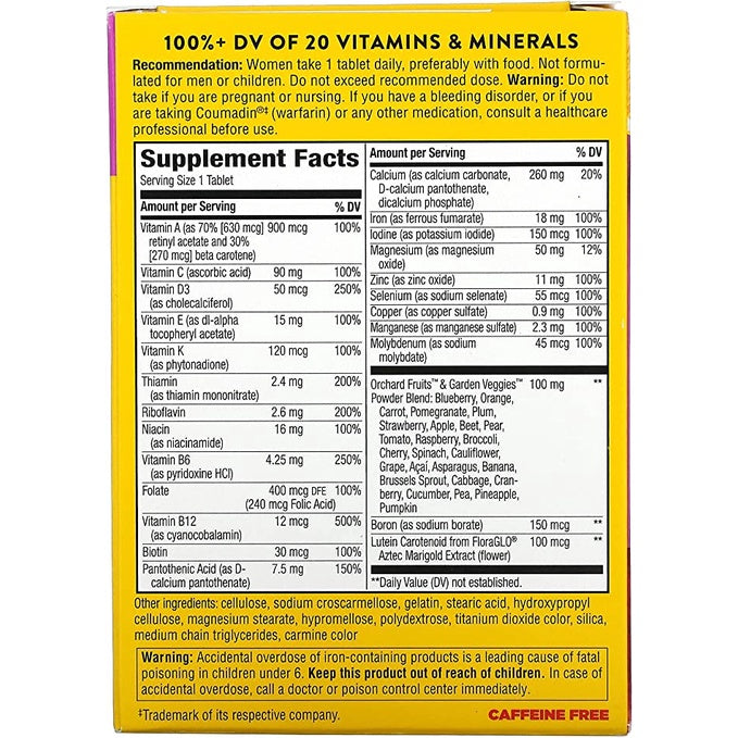LowCostPH | Nature's Way, Alive! Women's & Men Energy, Multivitamin-Multimineral, 50 Tablets