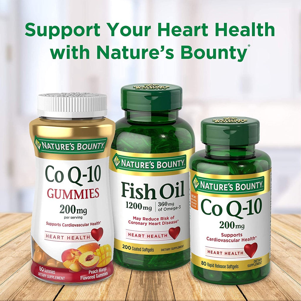 LowCostPH | Nature's Bounty Fish Oil, 1,000 mg, Support Reduce Risk of Coronary Heart Disease*