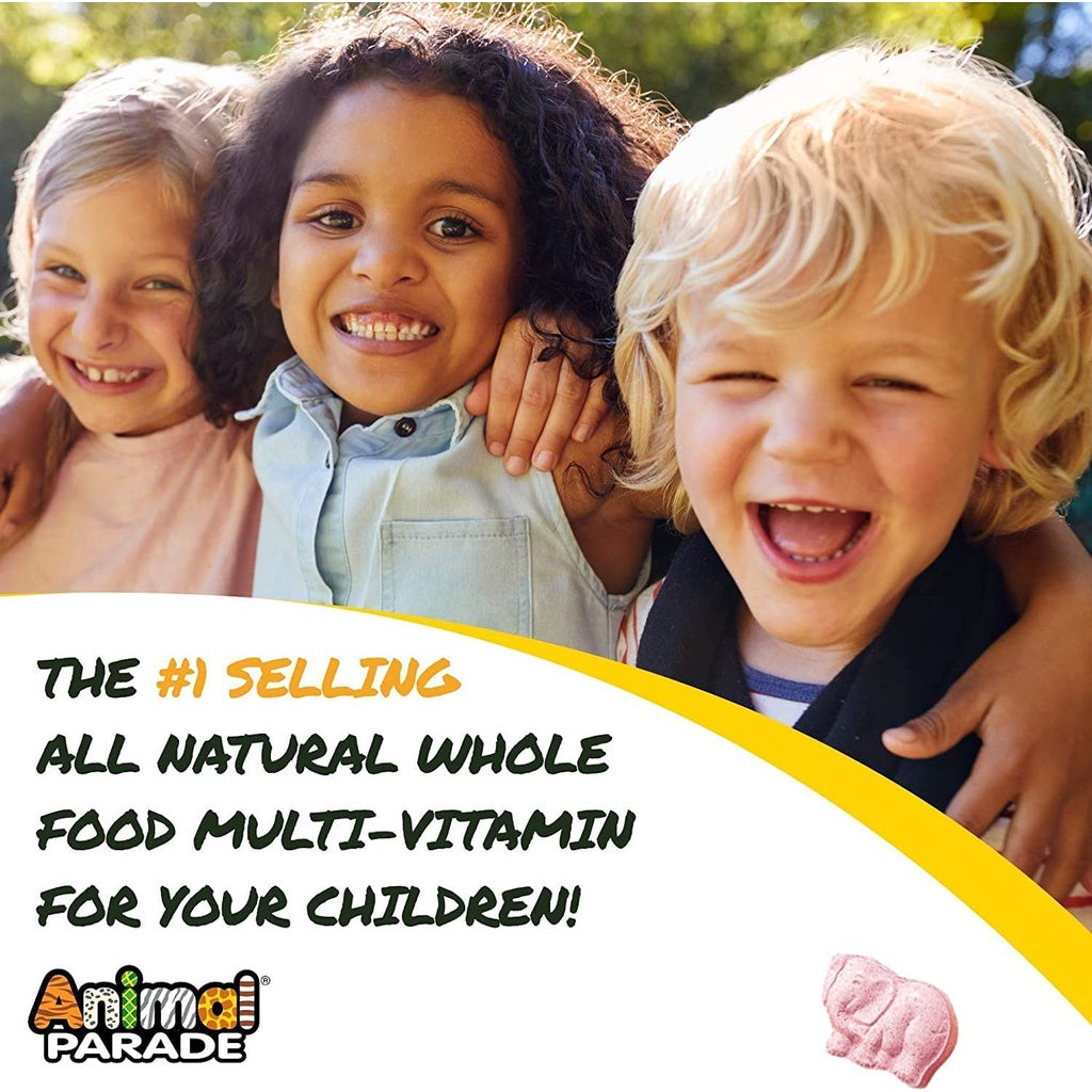 LowCostPh | NaturesPlus, Animal Parade, Kid Greenz, Vitamin C, Orange Juice, 90 Animal-Shaped Tablet