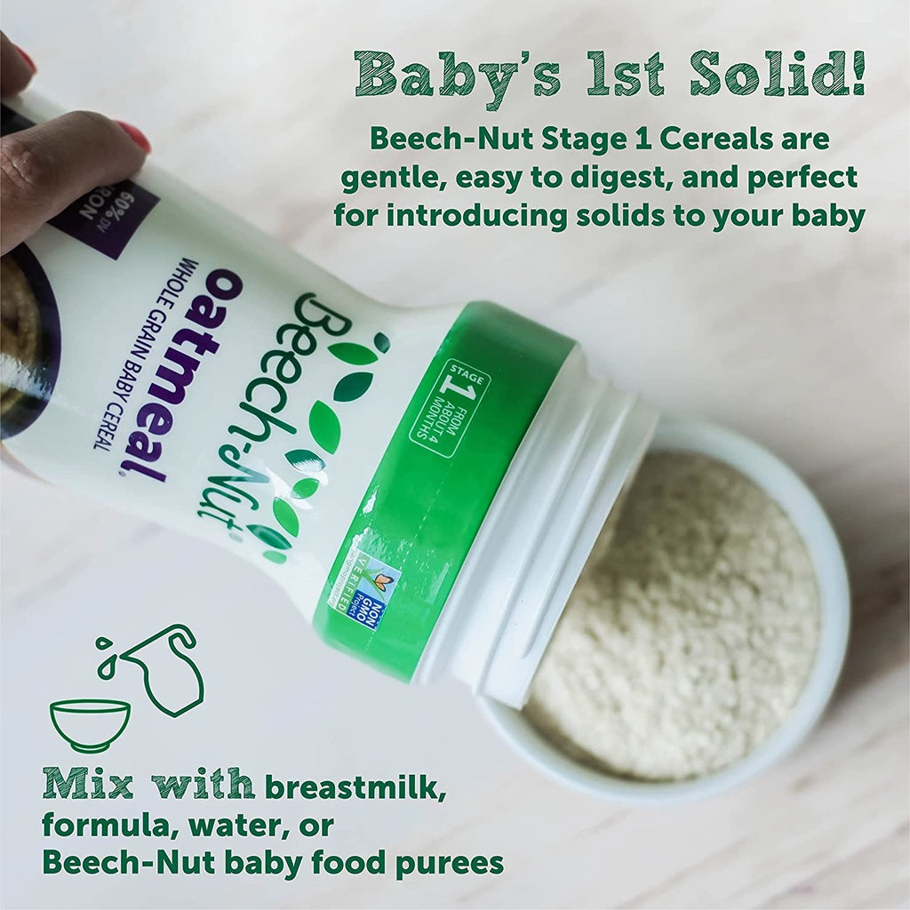 Low Cost Ph | Beech Nut, Oatmeal, Whole Grain Baby Cereal, Stage 1, 8 oz (227 g)