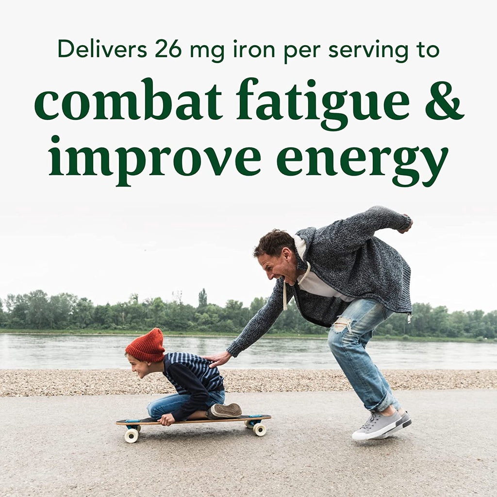 LowCostPh | NOW Foods, Iron, Double Strength, 36 mg, Iron Complex MegaFood Blood Builder