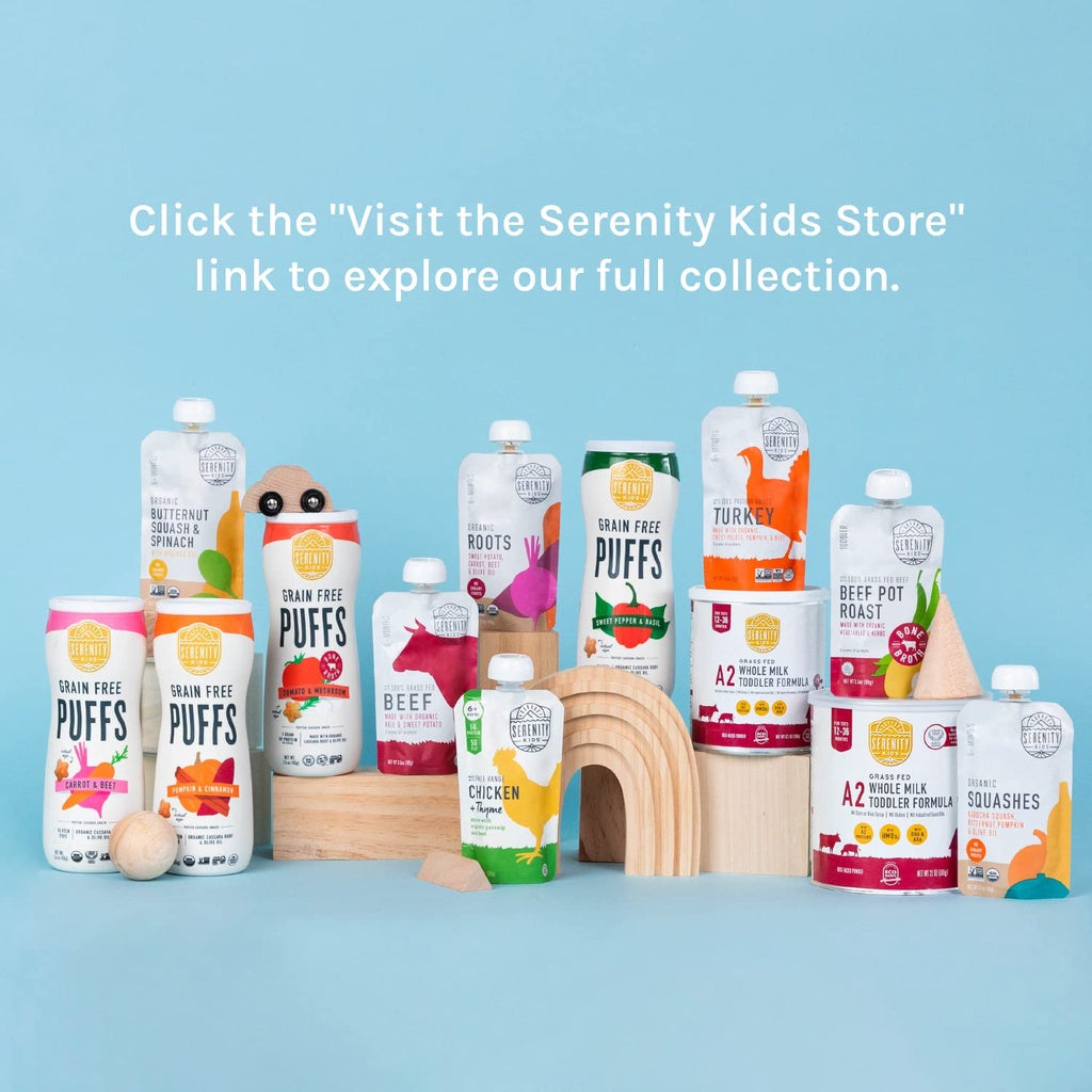 Low Cost Ph | Serenity Kids, Grain Free Puffs, Tomato & Mushroom, 1.5 oz (43 g)