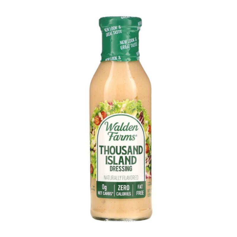 LowCostPH | Walden Farms Asian, Italian, Bleu Cheese, Caesar, Thousand Island Dressing, 12 fl oz