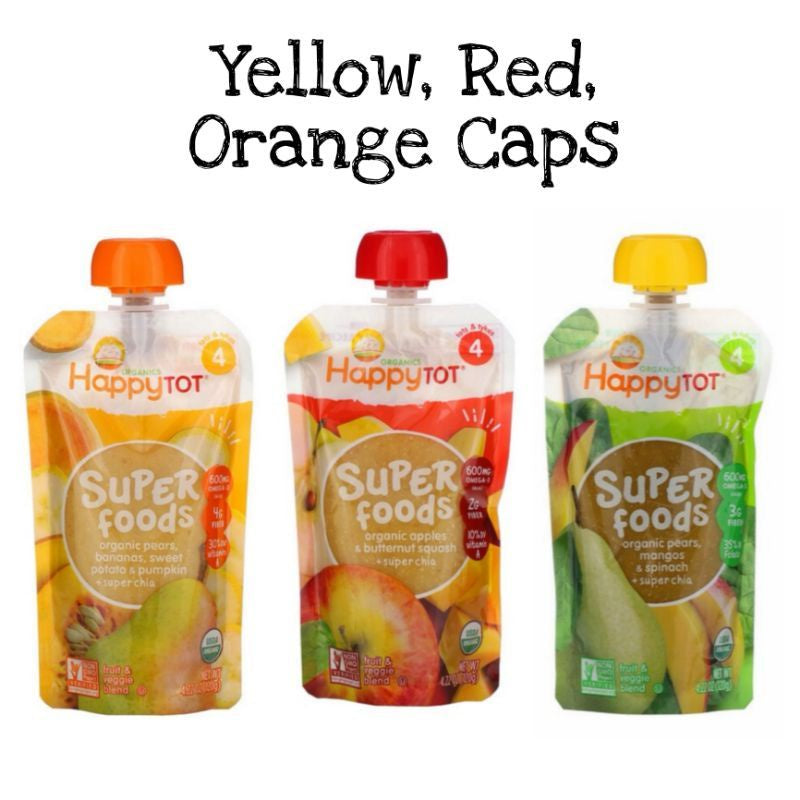 Low Cost PH | Happy Family Organics, Stage 2, Stage 4 Organic Baby Food, Puree (sold per pc )
