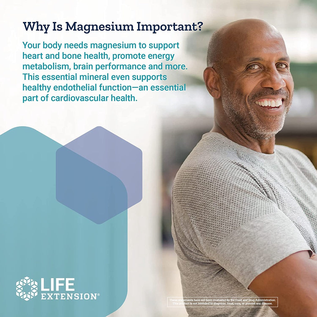 LowCostPH | Life Extension, Magnesium Caps, Magnesium Citrate Gluten FreeNon-GMO LE Certified.
