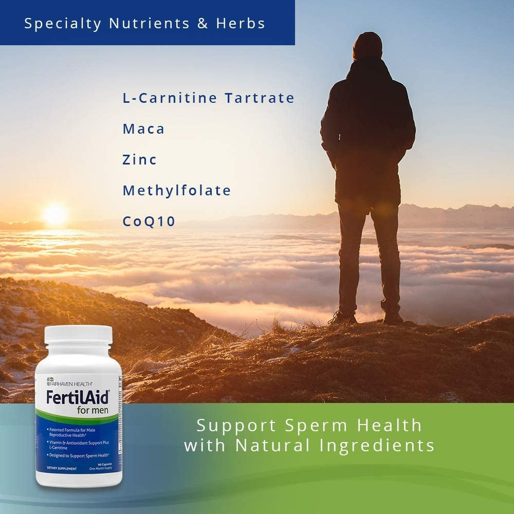 USA Onhand | Fertility Support Fertilaid for Him, CountBoost & Motility boost ( Men's Health )
