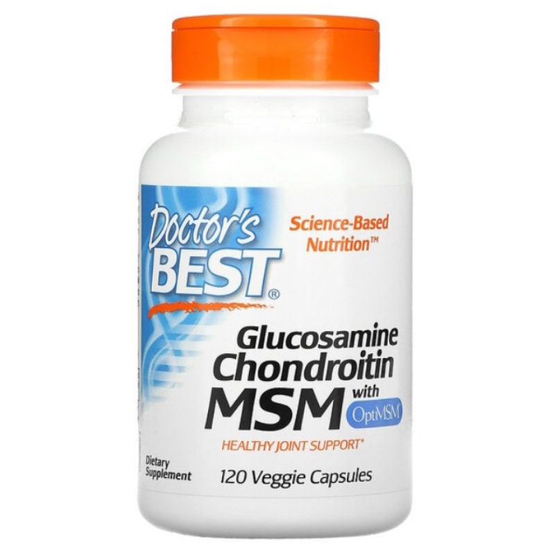 LowCostPh | Doctor's Best, Glucosamine Chondroitin MSM with OptiMSM, + Hyaluronic Acid, 150VegCaps