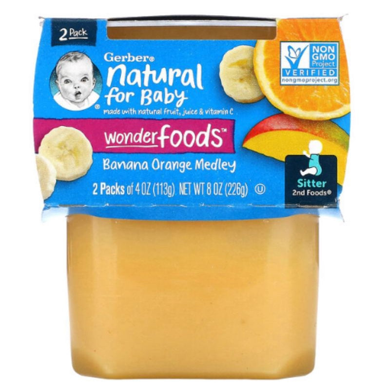 Low Cost PH | Gerbers, All flavor 1st & 2nd Foods, 2 Pack Puree Food For Baby, Apple, Prunes, Pear