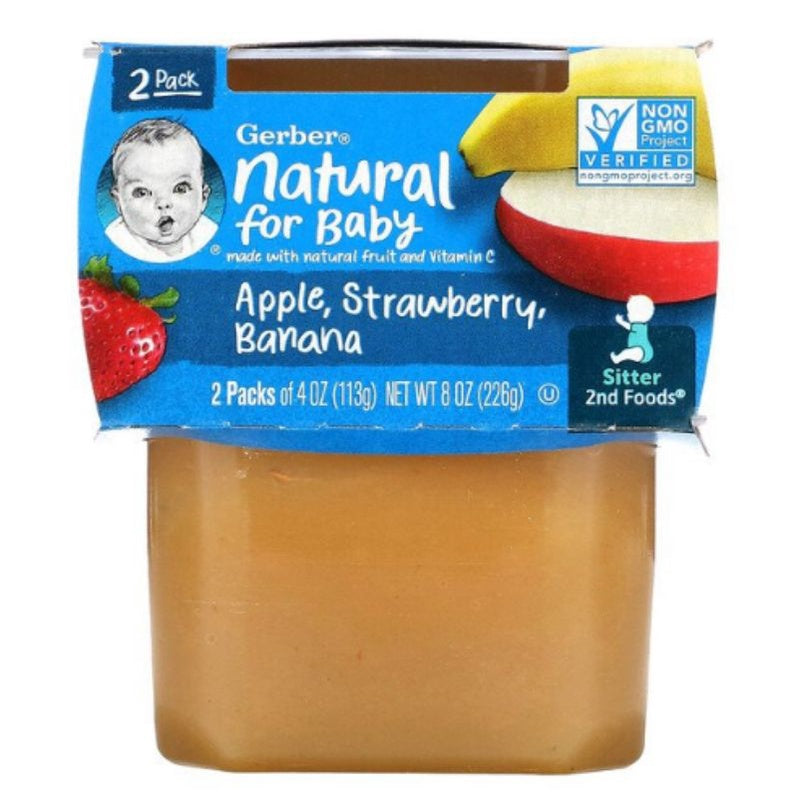 Low Cost PH | Gerbers, All flavor 1st & 2nd Foods, 2 Pack Puree Food For Baby, Apple, Prunes, Pear
