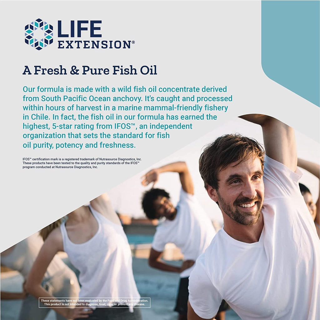 USA Onhand | Life Extension, Super Omega-3 EPA/DHA Fish Oil Sesame Lignans & Olive.
