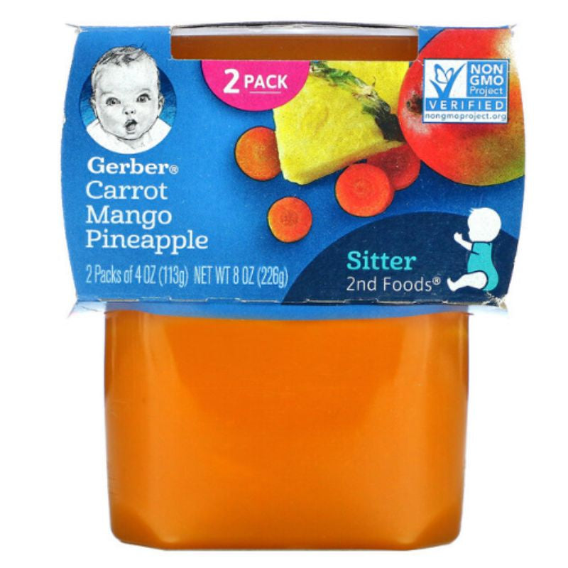 Low Cost PH | Gerbers, All flavor 1st & 2nd Foods, 2 Pack Puree Food For Baby, Apple, Prunes, Pear