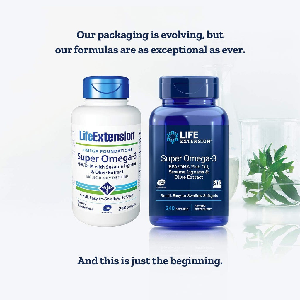 LowCostPH | Life Extension Super Omega-3, 240 | 60 Softgels EPA/DHA Fish Oil Supplements