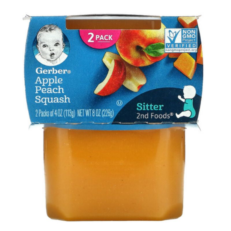 Low Cost PH | Gerbers, All flavor 1st & 2nd Foods, 2 Pack Puree Food For Baby, Apple, Prunes, Pear