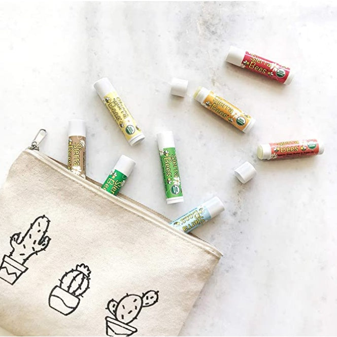 Sierra Bees, Organic Lip Balms (random scent/flavor) no preservative lip balm.