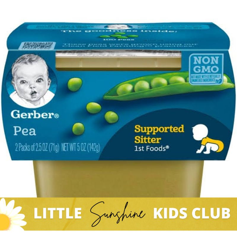 Little Sunshine | Gerber, Natural for Baby, 1st Foods, Butternut Squash, 2 Pack, 2 oz (56 g) Each