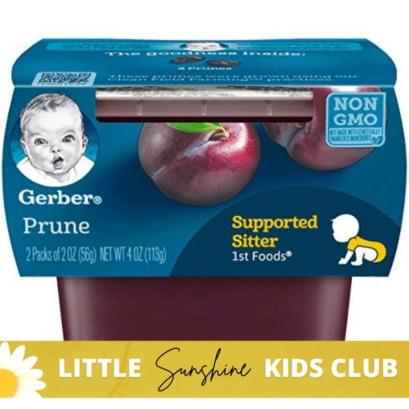 Little Sunshine | Gerber, Natural for Baby, 1st Foods, Butternut Squash, 2 Pack, 2 oz (56 g) Each