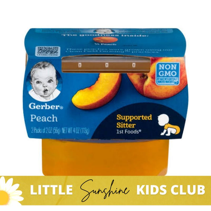 Little Sunshine | Gerber, Natural for Baby, 1st Foods, Butternut Squash, 2 Pack, 2 oz (56 g) Each
