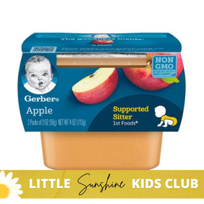 Little Sunshine | Gerber, Natural for Baby, 1st Foods, Butternut Squash, 2 Pack, 2 oz (56 g) Each
