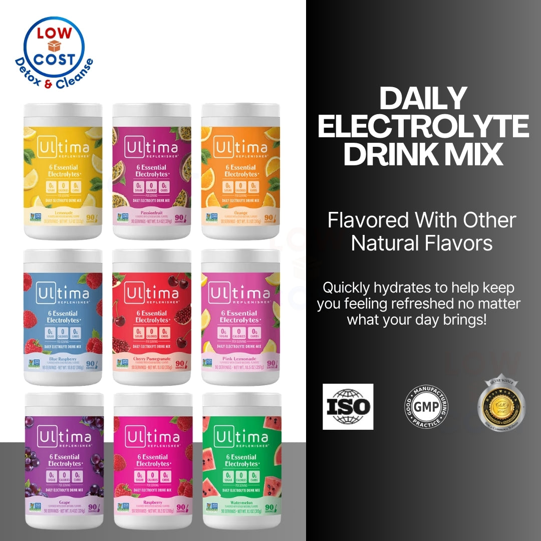 USA Onhand | Ultima Replenisher, Electrolyte Mix ( Great For Hydration & Digestive Issues )