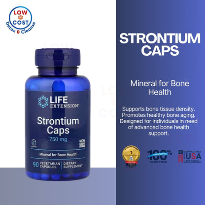 LowCostPH | Life Extension, Strontium Caps ( Kidney Health & Bone Health Support )