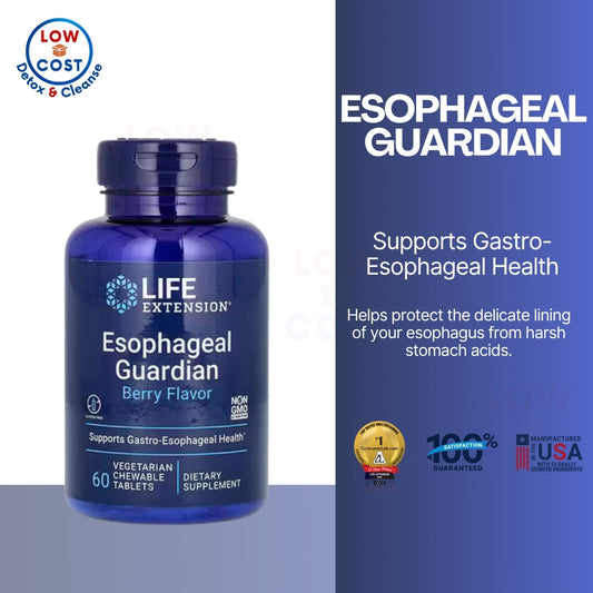 LowCostPH | Life Extension, Esophageal Guardian, Berry ( Supports Gastro-Esophageal Health )