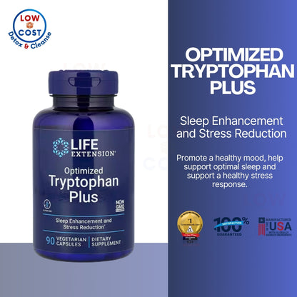 LowCostPH | Life Extension, Optimized Tryptophan Plus ( Supporting Healthy Sleep Patterns )