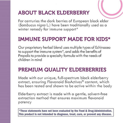 LowCostPh | Nature's Way, Sambucus for Kids, Standardized Elderberry, Immune Syrup, 120 | 240 ml