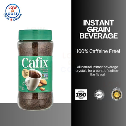LowCostPh | Cafix Instant Beverage Crystals 200g, Rich in Antioxidants, Caffeine-Free, Low Calorie