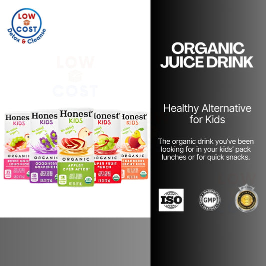 LowCostPH | Honest Kids Organic Juice Drink Apple Flavor and Fruit Punch (pack of 8)