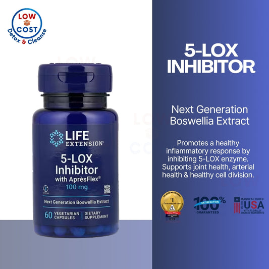 LowCostPH | Life Extension, 5-LOX Inhibitor with ApresFlex ( Supports Joint Health & Arterial Health )