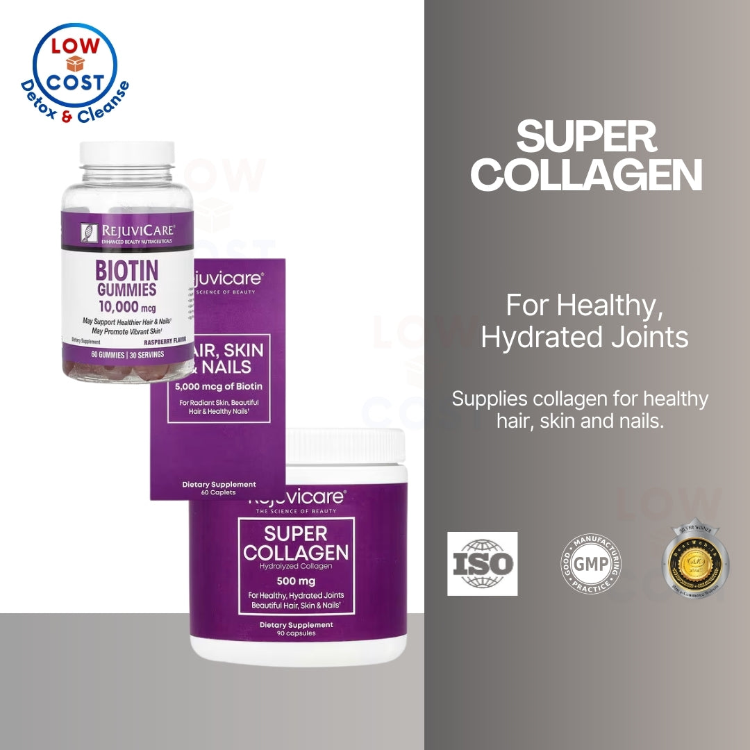 USA Onhand | REJUVICARE Super Collagen, Collagen Hydrolysate, Enhanced Beauty Nutraceuticals